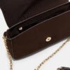 Crossbody Bag with Irregular Buckle