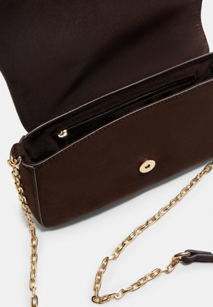 Crossbody Bag with Irregular Buckle