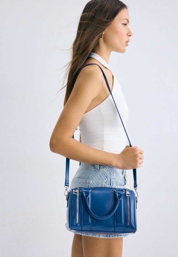 Crossbody Bag with Zip Detail