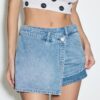 Crossover Denim Skort Crossover Denim Skort