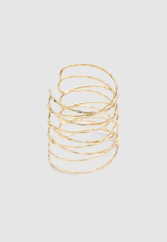 Crossover Rigid Round Arm Cuff