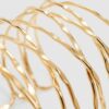 Crossover Rigid Round Arm Cuff