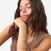 Crossover Rigid Round Arm Cuff