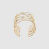 Crossover Rigid Round Arm Cuff