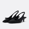 Cut-Out Kitten Heel Shoes