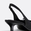 Cut-Out Kitten Heel Shoes