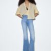 D04 Low Rise Flared Jeans D04 Low Rise Flared Jeans