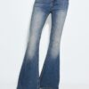 D04 Low Rise Flared Jeans D04 Low Rise Flared Jeans