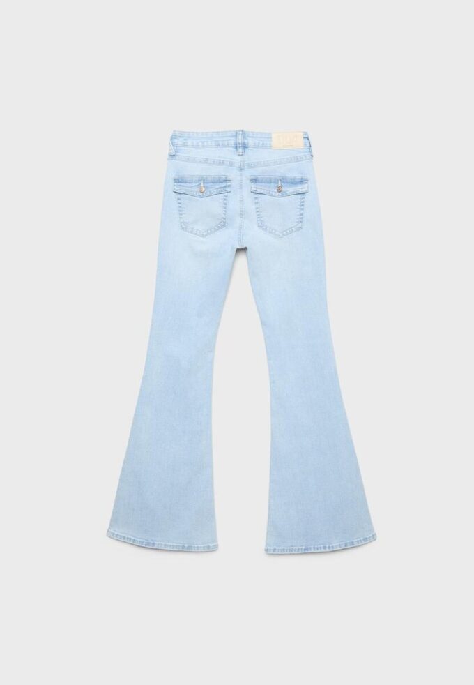 D04 Low Rise Flared Jeans D04 Low Rise Flared Jeans