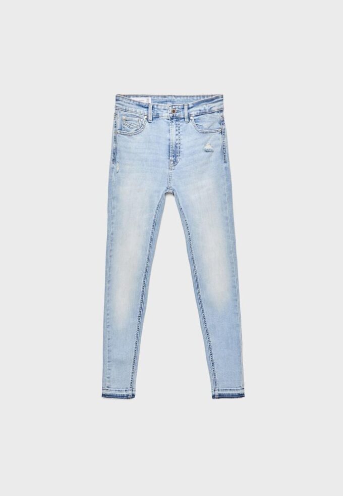 D07 Regular Waist Skinny Jeans