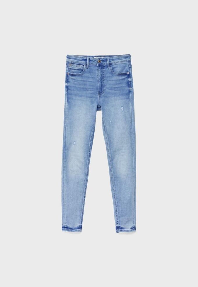 D07 Regular Waist Skinny Jeans