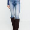D09 Super High-Waist Skinny Jeans