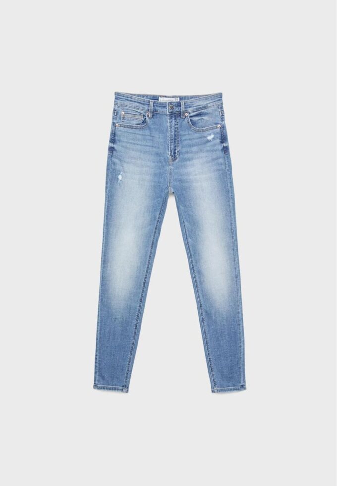 D09 Super High-Waist Skinny Jeans