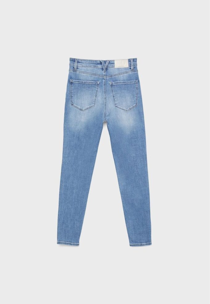 D09 Super High-Waist Skinny Jeans