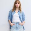 D60 Basic Denim Mini Skirt D60 Basic Denim Mini Skirt