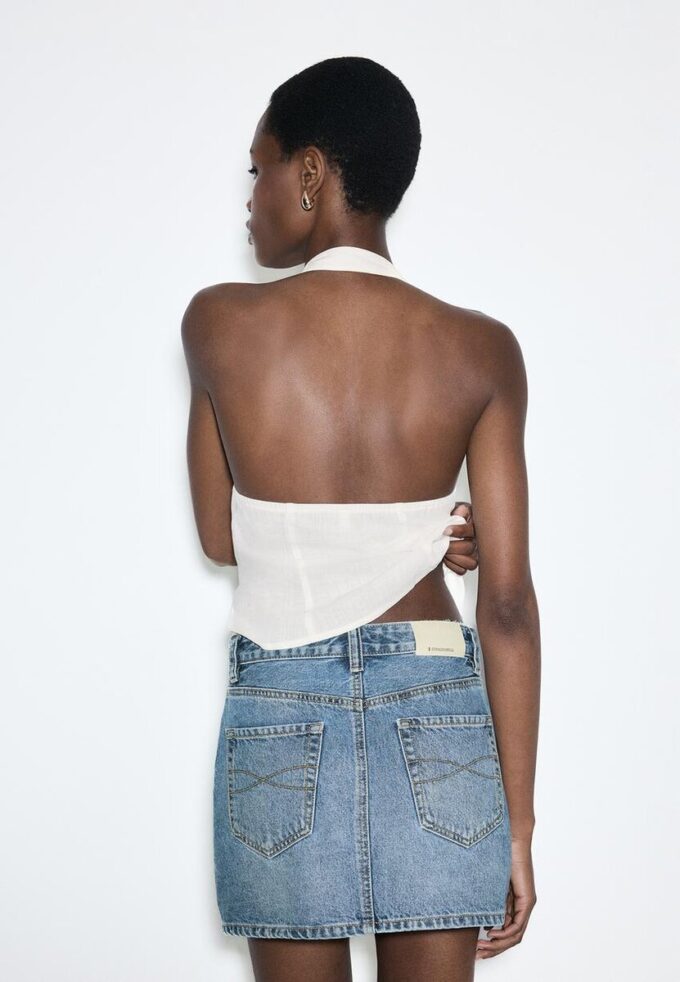 D60 Denim Mini Skirt D60 Denim Mini Skirt