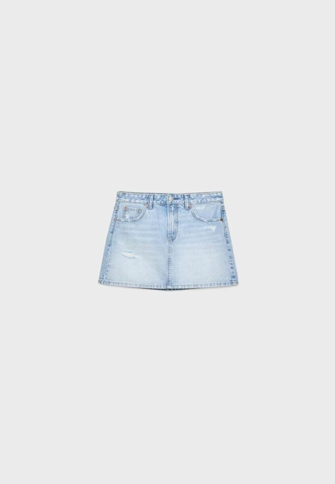 D60 Denim Mini Skirt D60 Denim Mini Skirt
