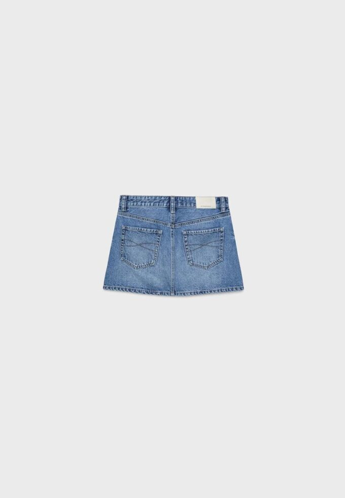 D60 Denim Mini Skirt D60 Denim Mini Skirt