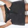 D62 Studded Denim Skort D62 Studded Denim Skort