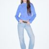 D68 Boot-Cut Jeans with Belt D68 Boot-Cut Jeans with Belt