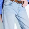 D68 Boot-Cut Jeans with Belt D68 Boot-Cut Jeans with Belt