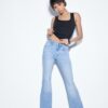 D74 Flared Jeans with Slit D74 Flared Jeans with Slit