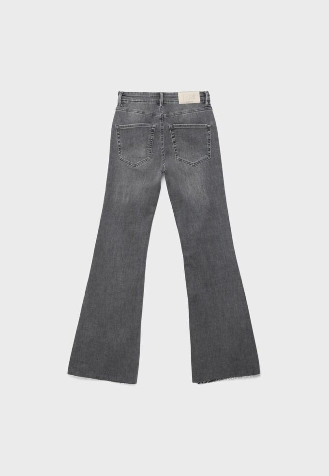 D74 Flared Jeans with Slit D74 Flared Jeans with Slit