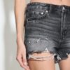 D75 Ripped Denim Shorts D75 Ripped Denim Shorts