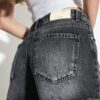 D75 Ripped Denim Shorts D75 Ripped Denim Shorts