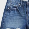 D75 Ripped Denim Shorts D75 Ripped Denim Shorts