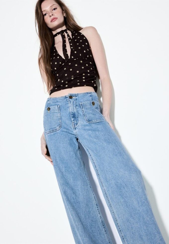 D77 Minimalist Jeans with Pockets D77 Minimalist Jeans with Pockets