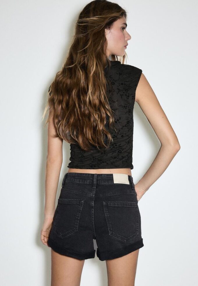 D85 Slim Mom Fit Shorts D85 Slim Mom Fit Shorts