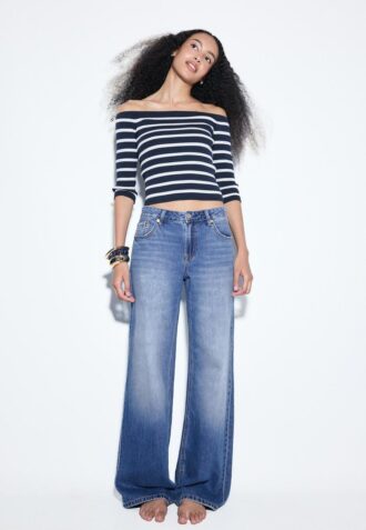 D91 Low Wide-Leg Jeans