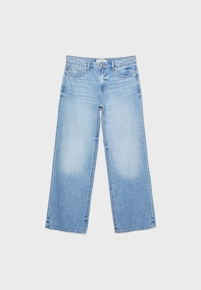 D91 Low Wide-Leg Jeans