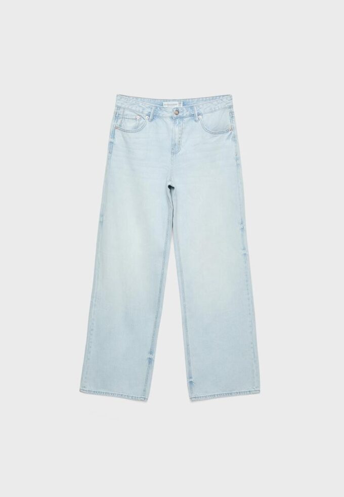 D91 Low Wide-Leg Jeans