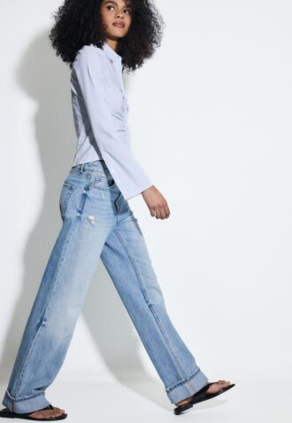 D92 Straight Wide-Leg Jeans