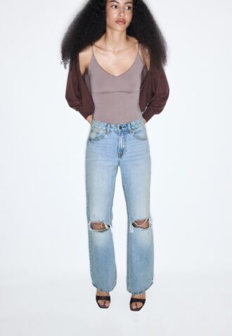 D92 Straight Wide-Leg Jeans