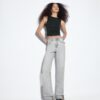 D92 Straight Wide-Leg Jeans