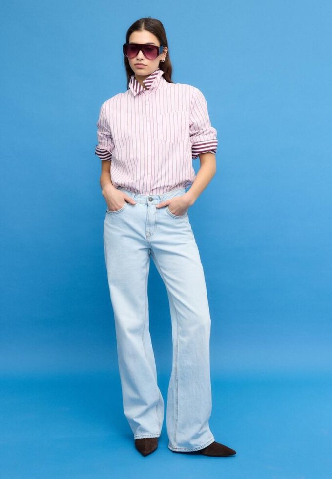 D92 Straight Wide-Leg Jeans