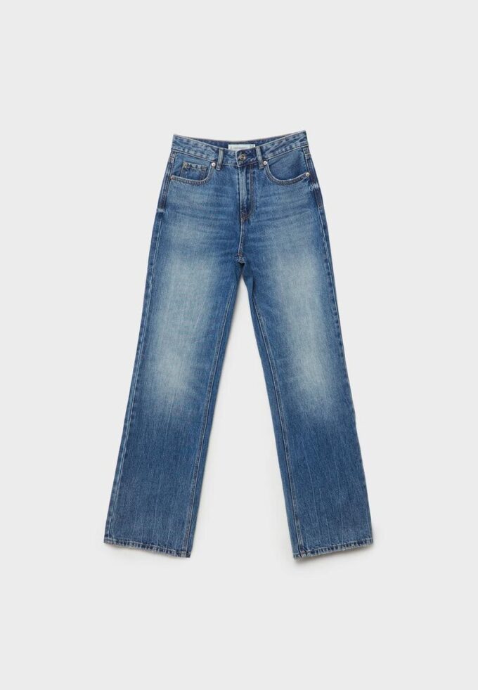 D92 Straight Wide-Leg Jeans