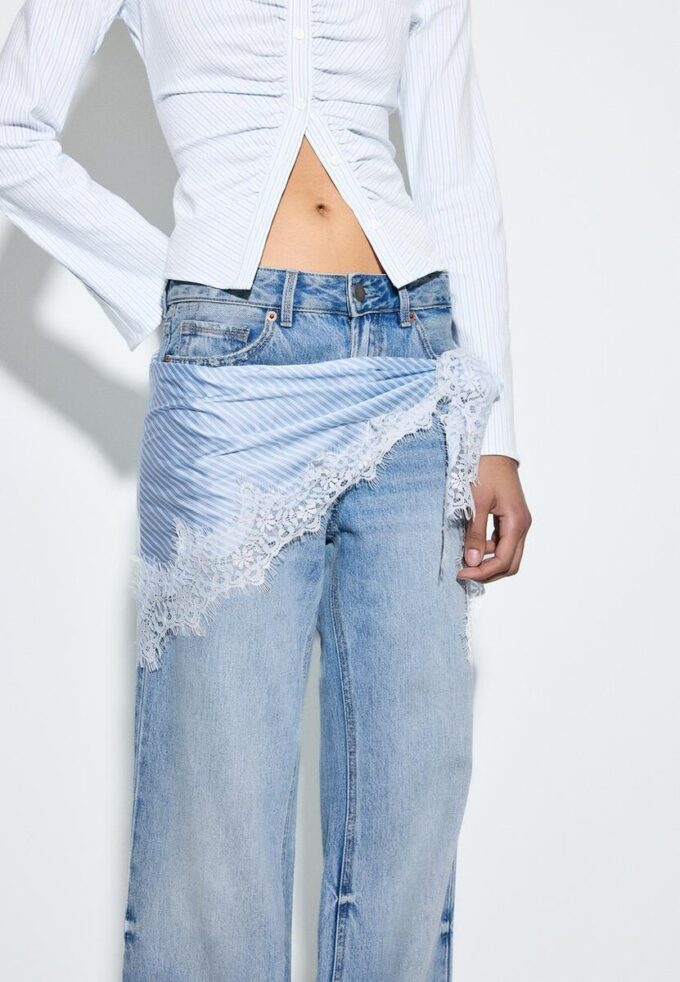 D92 Straight Wide-Leg Jeans