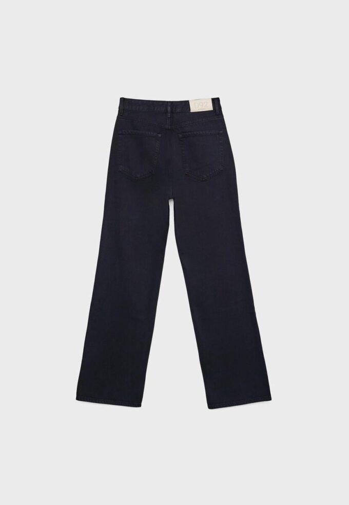 D92 Straight Wide-Leg Jeans