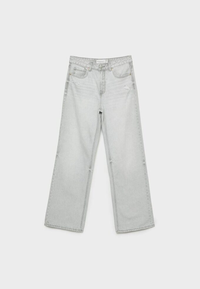 D92 Straight Wide-Leg Jeans