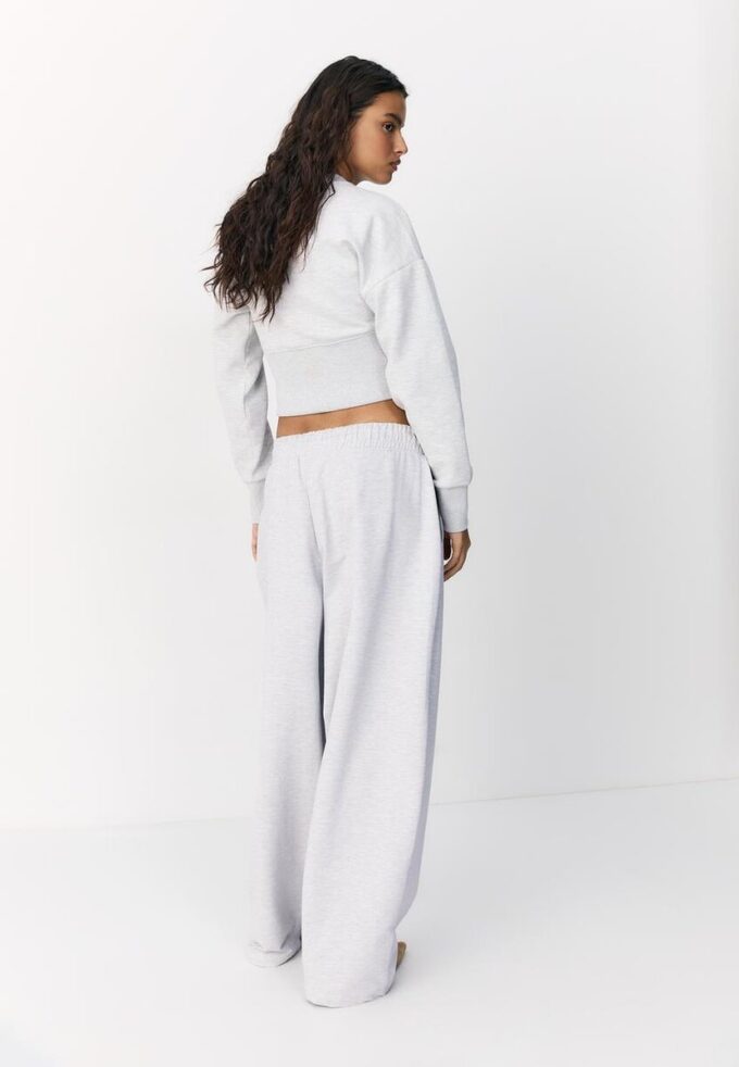Darted Balloon Jogger Trousers