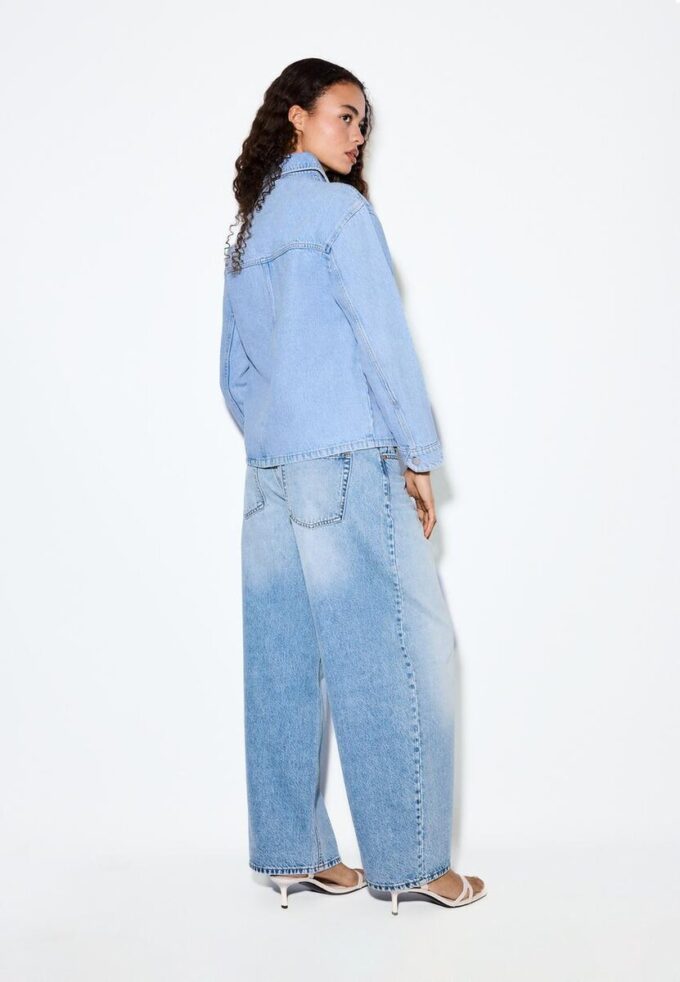 Denim Jacket with Pockets