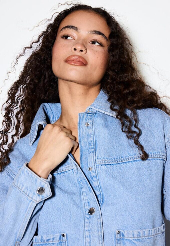 Denim Jacket with Pockets