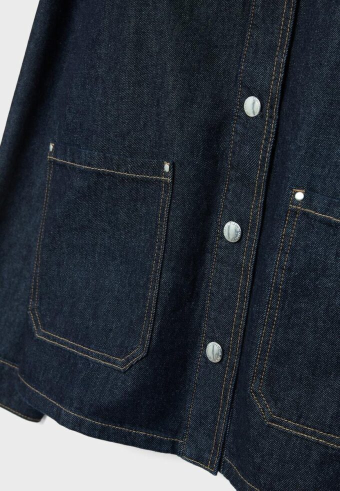 Denim Jacket with Pockets Denim Jacket with Pockets