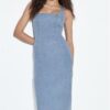 Denim Midi Dress