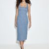 Denim Midi Dress