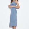 Denim Midi Dress